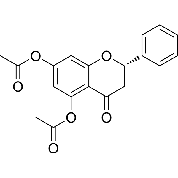 (S)-5,7-Diacetoxyflavanone 111441-88-4